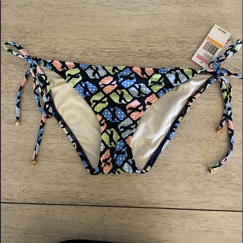 Vineyard Vines Multi Whale Bikini Bottom NWT